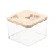 thumbnail image 2 of Caja de baño de arena transparente para hámster, baño para erizo, jerbo y chinchilla. cuadrado, 2 of 9