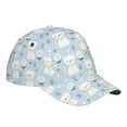 thumbnail image 3 of Naloa Original Classic Low Profile Hat Men Women Baseball Cap Dad Hat Adjustable Unconstructed Cute Cat Print Cap, 3 of 9