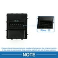 thumbnail image 4 of Interruptor de ventana eléctrica frontal Unique Bargains para Chrysler PT Cruiser 06-09, 4 of 7
