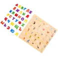 thumbnail image 4 of ColoMX 1 Juego de rompecabezas de madera del alfabeto ruso, rompecabezas del alfabeto ruso para niños pequeños, 4 of 7