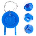 thumbnail image 3 of IFANLANDOR Flapper for Toilet Tank PVC Replacement Kit for Daily Use by Plumbers 1Pack, 3 of 7