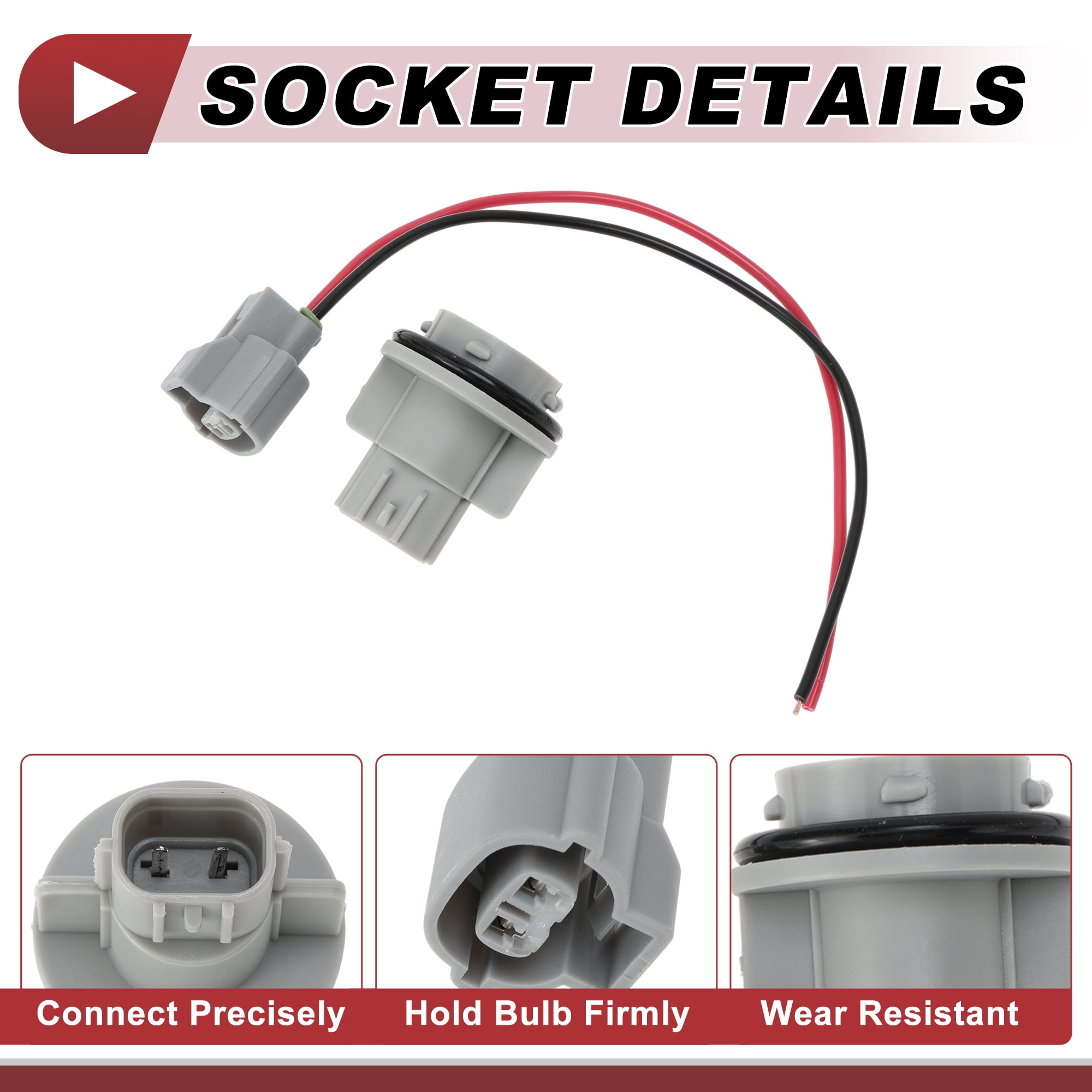 Unique Bargains Turn Signal Light Socket Wiring for Mazda 3 2003-2006 No.S09A51064