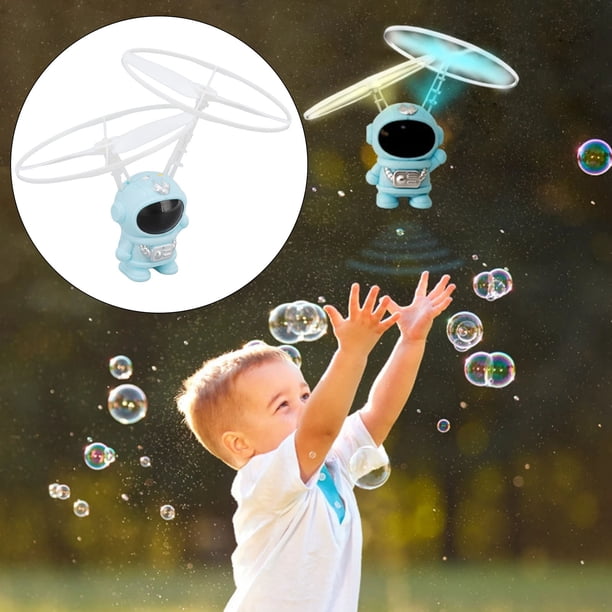 Juguete Volador De Astronauta Con Sensor Infrarrojo – Drone De Mano LED Para Niños, Vuelo Circular Y Efectos De Luz, Regalo Original