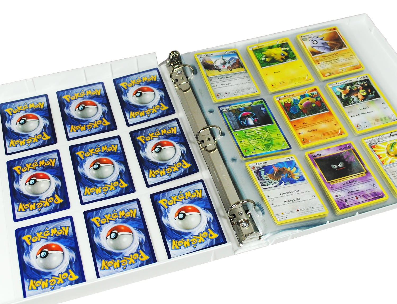 UniKeep Pokemon Card Game Binder Book: Pokedex Themed Trading Card Album  with 20 Pages, Holds 360 Cards - Walmart.com