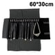 thumbnail image 1 of Velvet Travel Jewelry Case Roll Bag Organizer For Necklace Bracelet, 1 of 5
