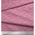 thumbnail image 3 of Soimoi Tissu de Velours Tissu Imprimé Ver, Fruit et Insecte 1 Yard 58 Inch Wide, 3 of 3