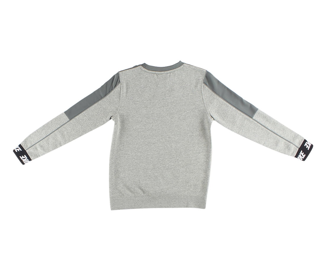 nike hybrid fleece crew sweatshirt mens