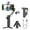 Smart XE Kit, variant on Smart XE Kit Gimbal Stabilizer for Smartphone iPhone Video Recording Magnetic Fill Light 3-Axis Foldable Android Gimble