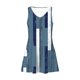 thumbnail image 5 of Vestido de Verano para Mujeres, Vestido Casual de Cuello en V sin Mangas de Impresión de Bolsillo de Moda Hecho de Poliéster Ligero para Primavera Verano, Vestido de Verano Casual, 5 of 5