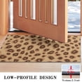 thumbnail image 3 of Leopard Pattern Door Rugs,Washable Non Slip Door Mats Indoor,Decorative Door Mats,Entry Mat Indoor for Entrance,Bedroom,Kitchen,Bathroom,17"x30", 3 of 6