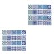 thumbnail image 1 of Injueey 20 piezas mosaico azulejos de pared pegatinas cocina baño azulejos calcomanías #3 20x20cm Type5, 1 of 6