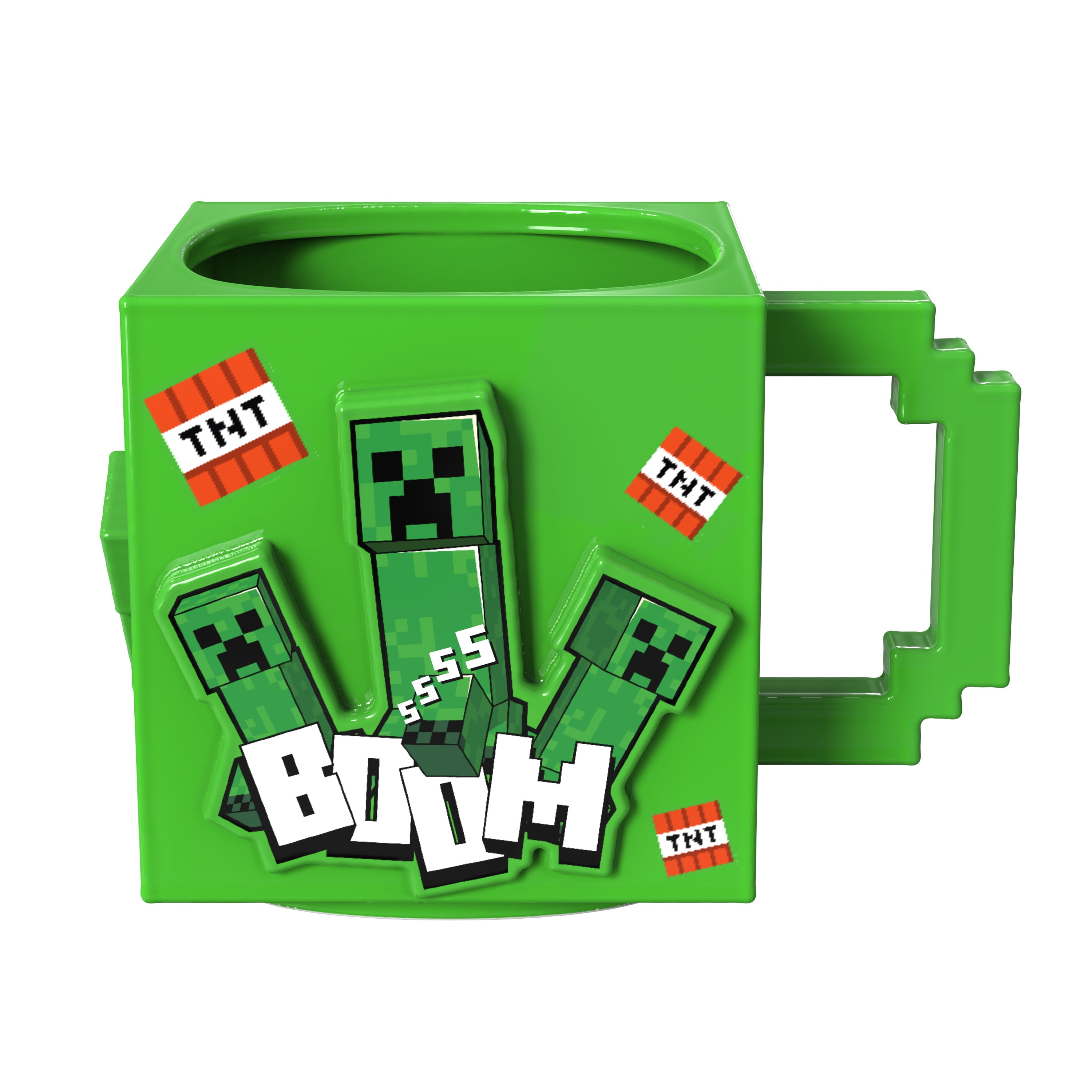 Zak Designs Minecraft Ceramic Sculpted Mug