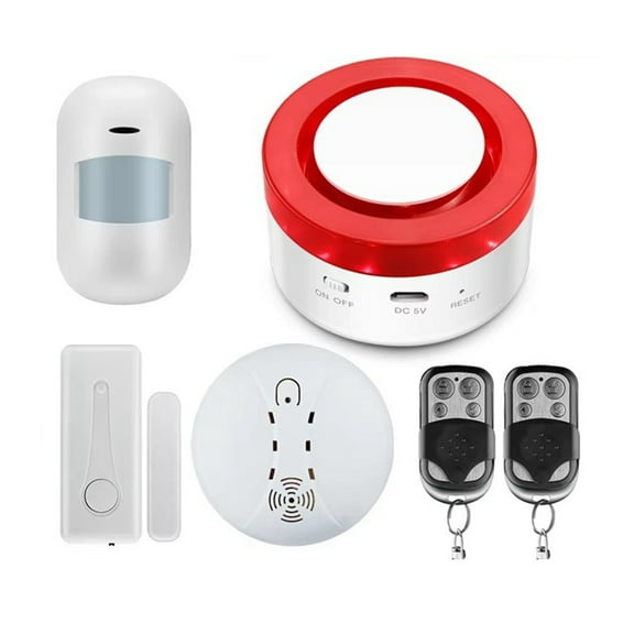 Tuya Smart Home Security Alarm System Kit WiFi Wireless Burglar Alarm Home Shop Store Burglar Motion Sensor