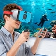 thumbnail image 6 of HUISZJ VR Headset, VR Virtual Reality Glasses, Virtual Reality Headset 3D VR Glasses Adjustable Big Len (A), 6 of 10