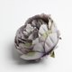 thumbnail image 4 of Cabeza de flor de peonía artificial de seda de 10x5 cm para decoración de pared, ideal para bodas, fiestas en el hogar o como fondo decorativo. gris púrpura, 4 of 9