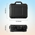 thumbnail image 6 of Rechale Hard Carrying Case for Nintendo Switch 2, Professional Deluxe IP67 Waterproof Travel Case with Soft Lining, Large Capacity Storage for Console, Pro Controller & Accessories(Black), 6 of 8
