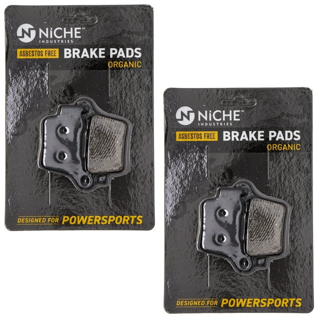 Niche Rear Brake Pad Set for Husqvarna FE350 Organic Motorcycle 2 Pack 519-KPA2492D