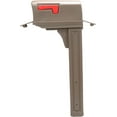 thumbnail image 5 of Architectural Mailboxes Classic Plastic Mailbox and Post Kit, GCL100MAM, Mocha, 5 of 13