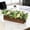 B, variant on Artificial Eucalyptus Rabbitear Leaf Faux Floral Decorative Potted Plant With Approx 12-Inch Height - Lifelike & Realistic Design For Home Office Desktop Decoration - For Living