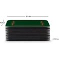 thumbnail image 3 of Pimpernel Classic Emerald Collection Coasters | Set of 6 | Cork Backed Board | Heat and Stain Resistant | Drinks Coaster for Tabletop Protection | Measures 4” x 4”, 3 of 7
