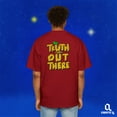 thumbnail image 4 of 'The truth is out there' Men's Heavy Oversized Tee, 4 of 4