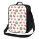 thumbnail image 1 of Disketp Hand Drawn Watermelon Bolsa Térmica Estampada para Almuerzo, Lonchera para Hombres y Mujeres Adultos, 1 of 7