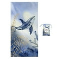 thumbnail image 1 of CSChome Towel Hidden Buckle Design Portable Kids Bath Towel Superfine Fiber Cartoon, 1 of 7