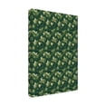 thumbnail image 2 of Canvas Wall Art - Treechild 'Green Leafs Pattern' Wall Art for Living Room, Bedroom, or Office D?cor by Trademark Fine Art - 22 x 32 Inches, 2 of 4