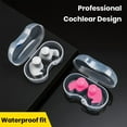 thumbnail image 3 of Sportteer Waterproof Earplugs Ear Plugs 1 Pair Swimming Earplugs Silicone Waterproof Non Slip Noise Reduction, 3 of 5