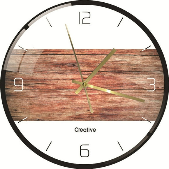 Japceit Digital Wall Clock Acrylic Mute Creative Clock for Home Decor