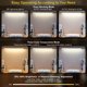 thumbnail image 5 of Lámpara Luz LED para clóset - Tira de luces inalámbricas para gabinete activadas por movimiento regulable Likrtyny Para estrenar, 5 of 8
