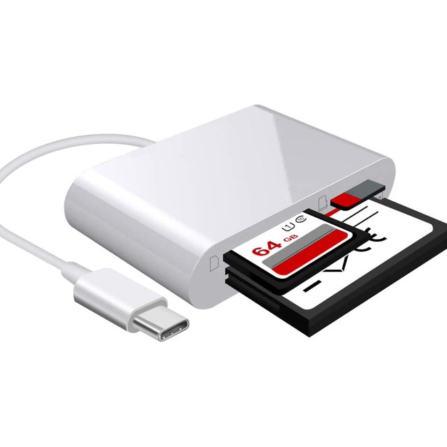 Lector de tarjetas SD USB C Lector de tarjetas de memoria USB 3.1 tipo C brillar Electrónica