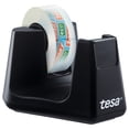 thumbnail image 2 of tesa Recycled Desk Dispenser with 2 Rolls of tesa Eco and Clear 0.75" x 36.1yds - Black, 2 of 5