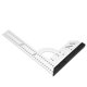thumbnail image 5 of Cuadrado de Posicionamiento, Regla de Posicionamiento 300 Mm AleacióN de Aluminio Escala Transparente L Regla Herramienta de Carpintero para Carpintería ANGGREK  Otros, 5 of 9