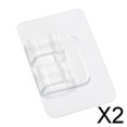 thumbnail image 1 of Ganchos para Clips de Cable de Luz Exterior BLESIY Antivibración Transparentes 2 Piezas, 1 of 7