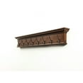 thumbnail image 7 of Home Wall Decorative Antique Brass Hardware 8 Hook Coat Rack - Brown Antique, 7 of 7
