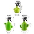 thumbnail image 5 of Mdesiwst 500ml/750ml/1000ml Spray Bottle Eco-friendly Wear Resistant Plastic Leak-proof Watering Plant Spray for Home, 5 of 8