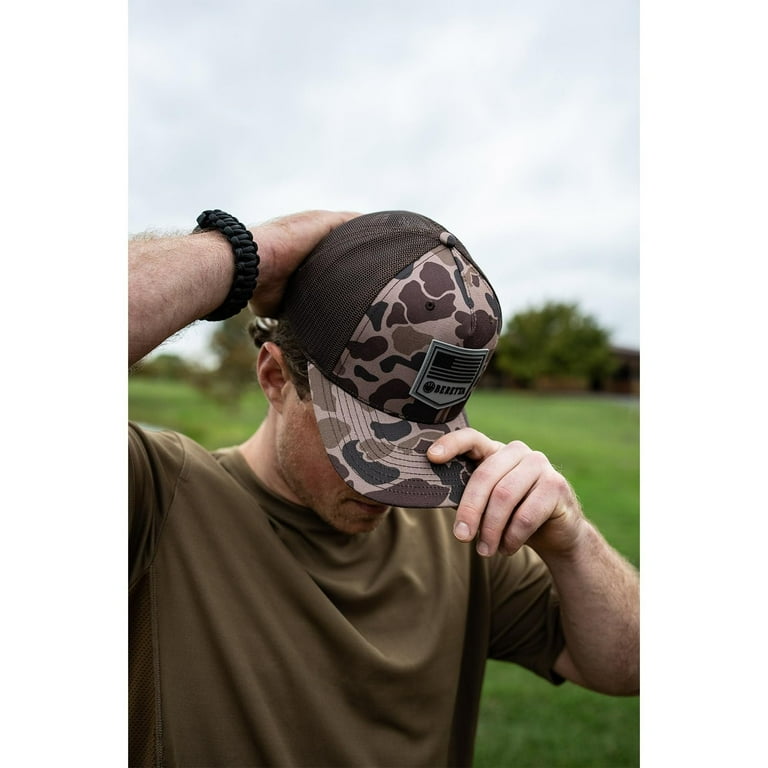 Casquette De Chasse Beretta BIG B CAP Rouge Et Bleu – Sécurité – Unisexe OSFA
