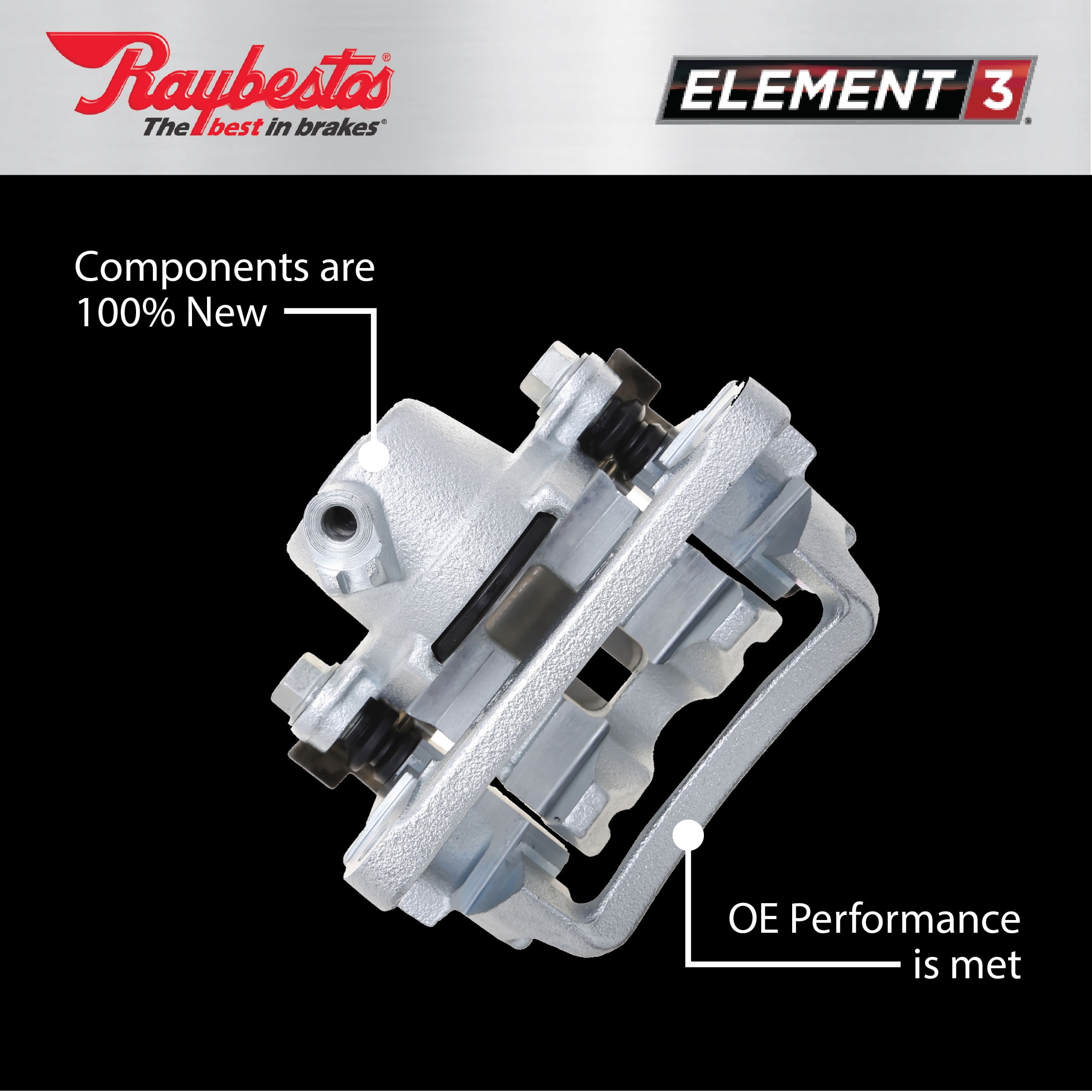 Raybestos Element3 New Plated Calipers Fits select: 2004-2009 CADILLAC SRX