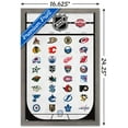 thumbnail image 3 of NHL League - Logos 22 Wall Poster, 14.725" x 22.375" Framed, 3 of 6