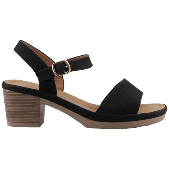 Sandalia Mujer Vosse Tacon Casual negro 26