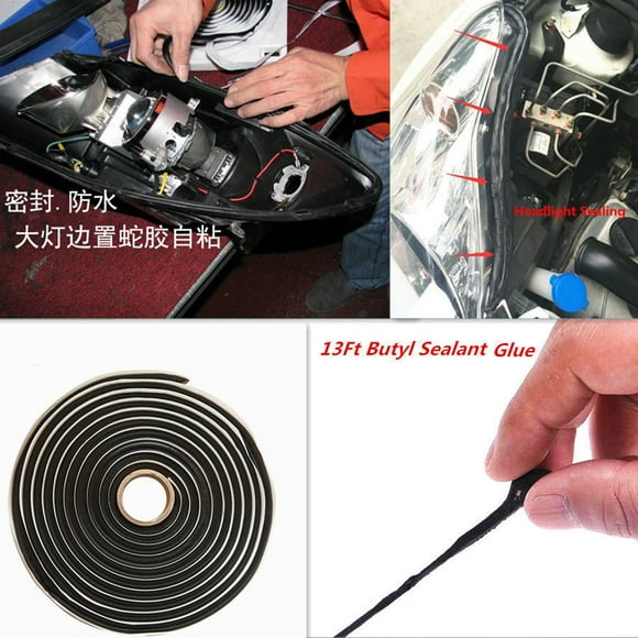 4-meter butyl rubber sealant for car headlights, win for DS hiel for DS , and door modification sealing strips-