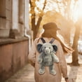 thumbnail image 4 of Animal Plush Backpack Toys,Rabbit Stuffed Backpacks,Kids Portable School Bags,Soft Comfort Travel Toys,Imaginative Role Play Toys,Daily Storage Bag Toys,Children Interactive Play Toys, 4 of 6