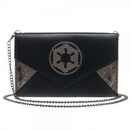 Imperial Logo Womsn's Envelope Wallet with Chain