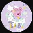 thumbnail image 3 of CafePress - Peppa Pig: Hello Baby Evie Kids T Shirt - Dark T-Shirt Kids XS-XL, 3 of 4