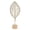 A White, variant on KGJQ Golden Ginkgo Leaf Statue, Anti-Rust Anti-Oxidation Decorative Art Iron Sculpture for Living Room Wine Cabinet Home Decor