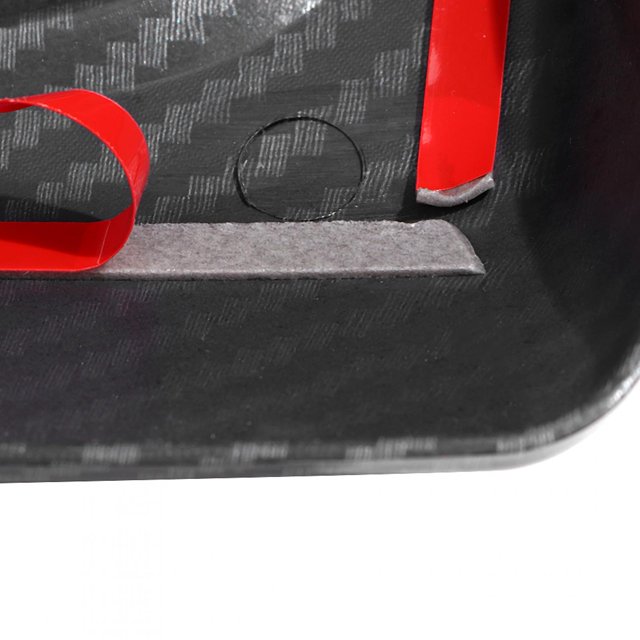 ABS Carbon Fiber Car Gear Panel Center Console Cover Trim Fit For 2019