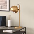 thumbnail image 1 of Henn & Hart TL0784 Sims Brass Finish Desk Lamp, 1 of 10