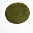 thumbnail image 1 of Hombres Mujeres Soldado Boina Sombrero Unisex Militar Ejército Sombreros Estilo Francés Uniforme Casual Stree Boina Gorra (Verde), 1 of 5
