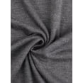 thumbnail image 5 of Agnes Orinda Women's Plus Size Casual Top Crew Neck Short Sleeve Solid Summer Blouses with Pockets 1X Grey, 5 of 6